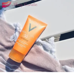 Kem Chống Nắng Vichy Thoáng Nhẹ Không Bóng Dầu SPF 50 - Capital Soleil Dry Touch Protective Face Fluid SPF50 UVB+UVA (50ml)