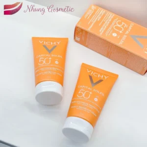 Kem Chống Nắng Vichy Thoáng Nhẹ Không Bóng Dầu SPF 50 - Capital Soleil Dry Touch Protective Face Fluid SPF50 UVB+UVA (50ml)